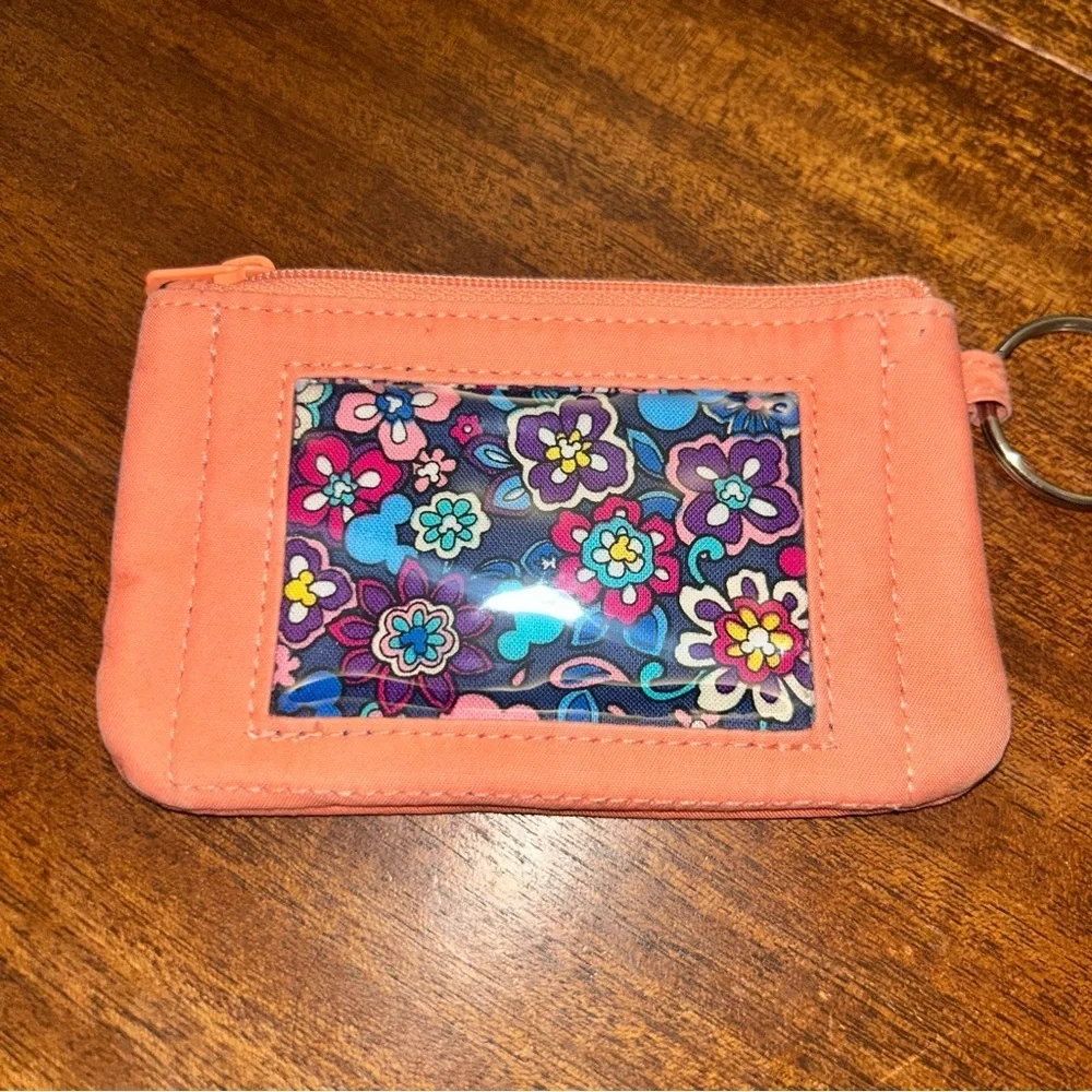 Vera Bradley Disney Limited Esition Orange Pouch with Minnie Design